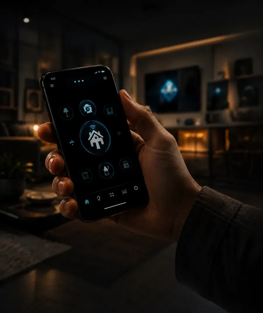 A connected smart home experience.