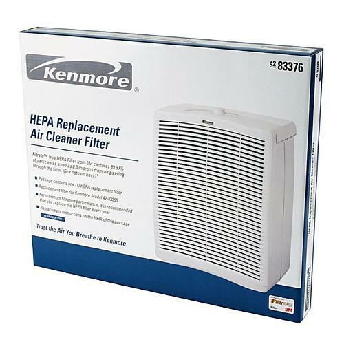 Kenmore 83376  Lar Replacement True HEPA Filter for  83200 83202 83230