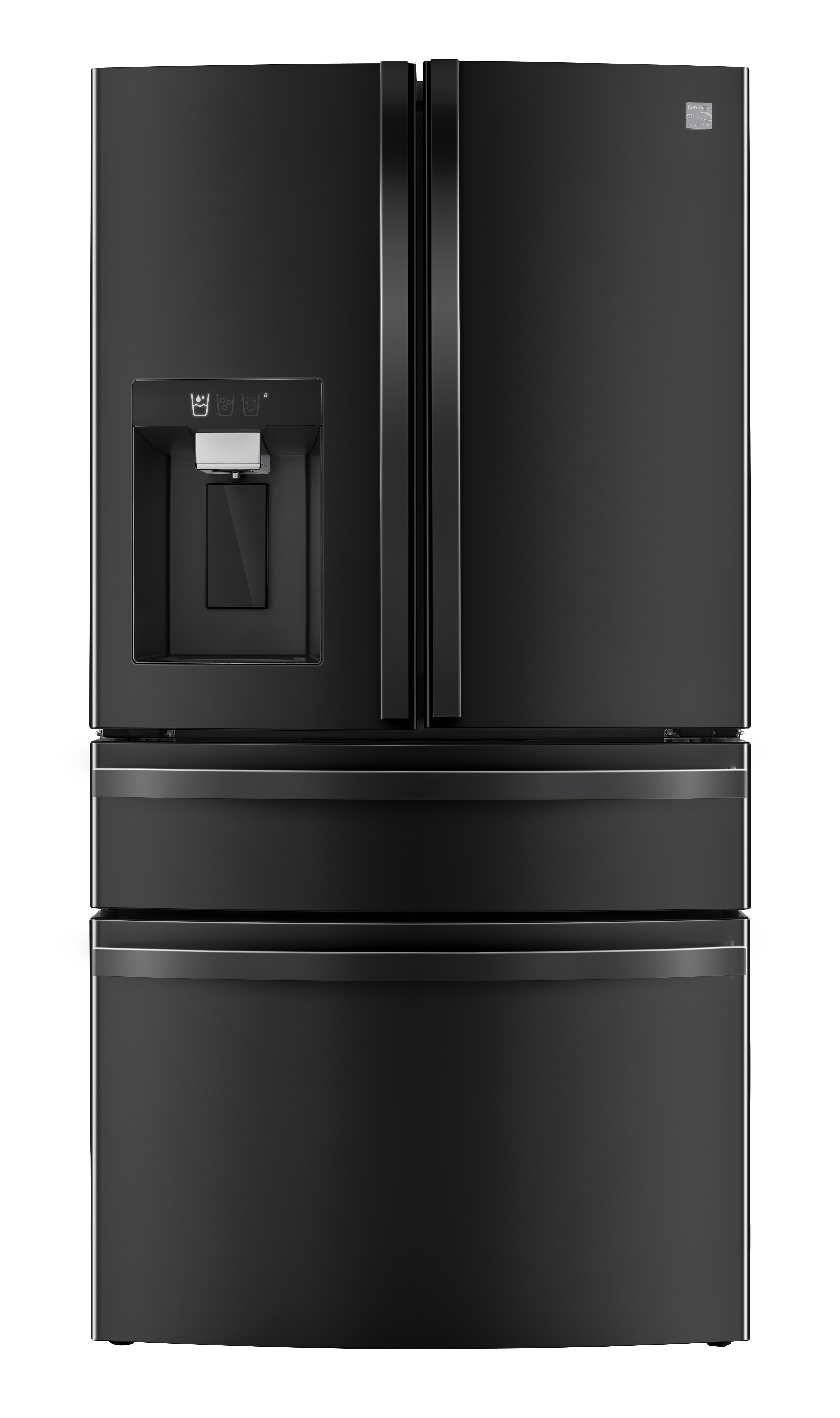 Kenmore Elite 72699 29.5 cu. ft. Smart 4-Door French Door Refrigerator - Black