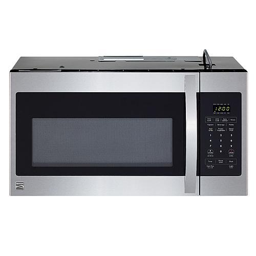 Kenmore 83523 1.6 cu. ft. Over-the-Range Microwave Oven - Stainless Steel