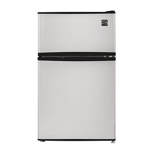 Kenmore 99033  3.2 cu. ft. 2-Door Compact Refrigerator - Metallic