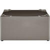 Kenmore 51123  13.7" Laundry Pedestal w/ Storage Drawer - Metallic Silver