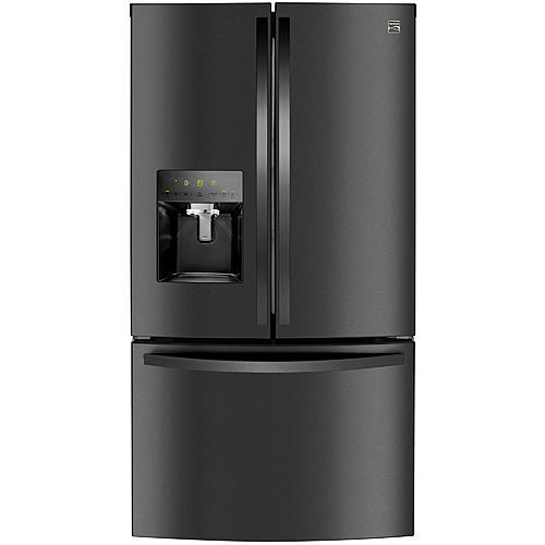 Kenmore 73107  27.9 cu. ft. Smart French Door Refrigerator - Black Stainless Steel