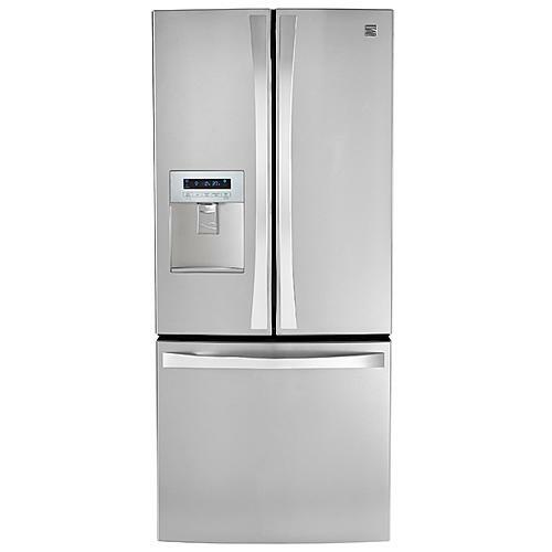 Kenmore Elite 71323  21.8 cu. ft. French Door Bottom-Freezer Refrigerator&#8212;Stainless Steel