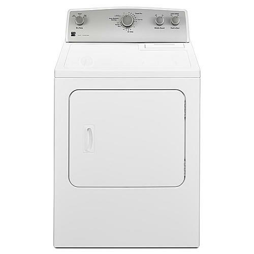 Kenmore 65212  5.9 cu. ft. Electric Dryer w/ Flat Back Long Vent - White