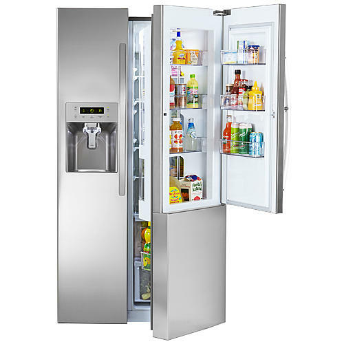 Kenmore 51833 26.1 cu. ft. Side-by-Side Refrigerator with Grab-N-Go Door