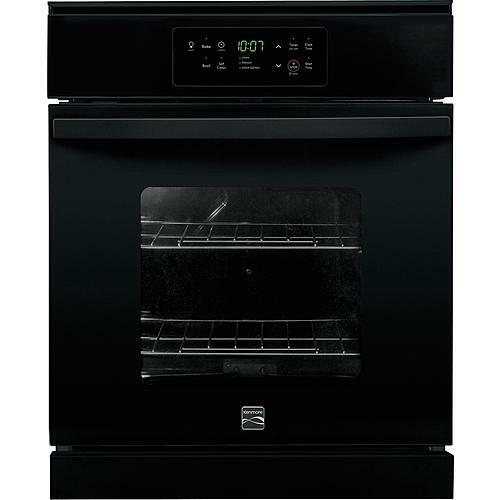 Kenmore 40549 24" Self-Cleaning Electric Wall Oven - Black