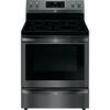 Kenmore 92637 5.4 cu. ft. Electric Range with Convection - Black Stainless Steel